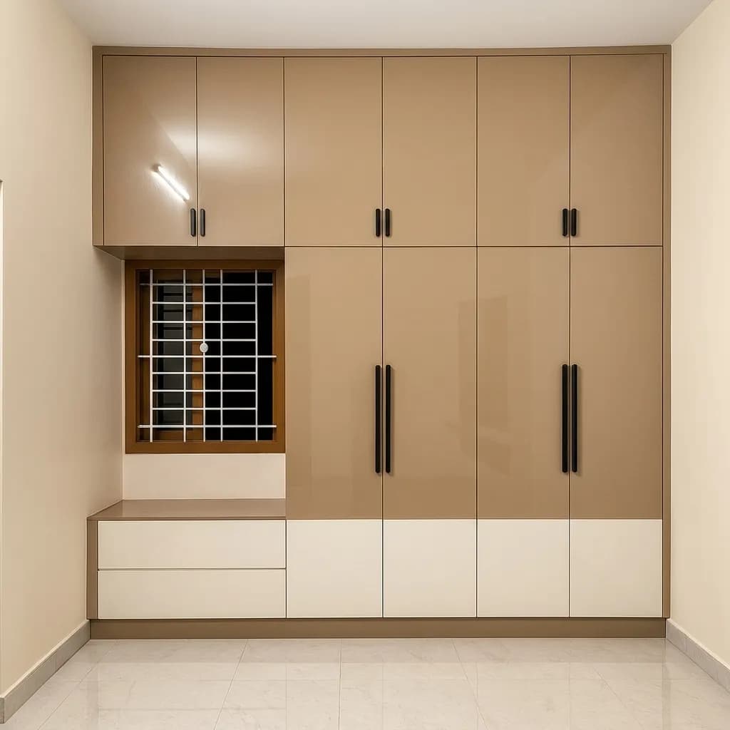 Wardrobes planning detail by Home Admire