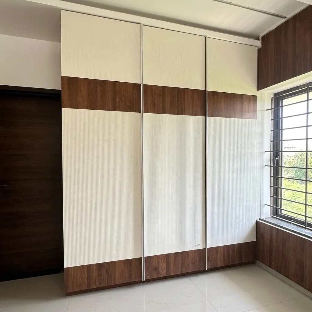 Wardrobes project completed by Home Admire