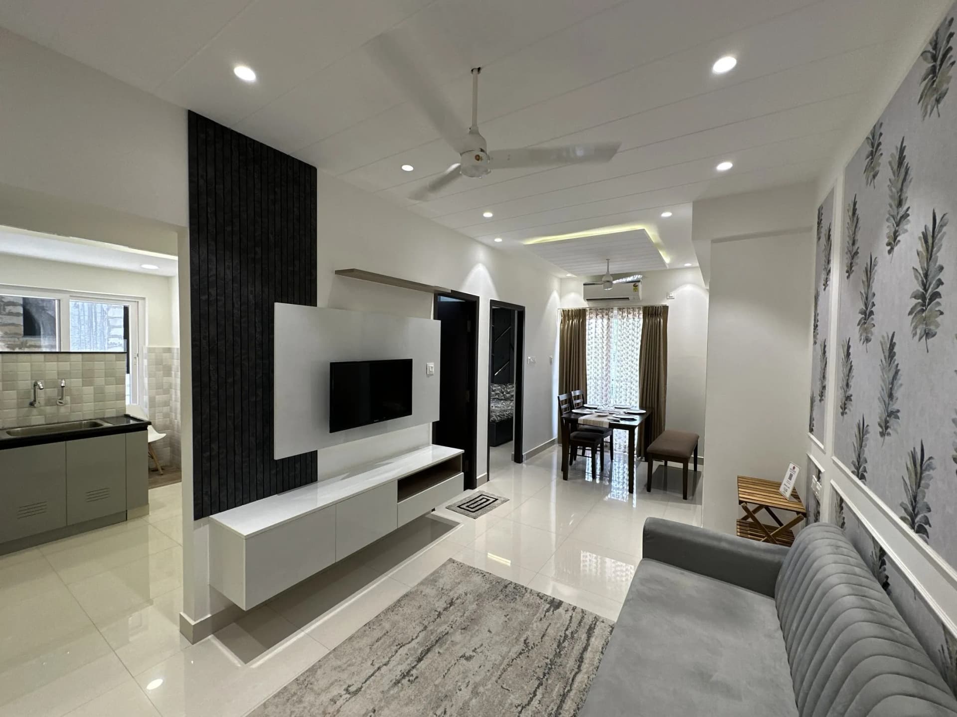 Living & TV Units designed by Home Admire
