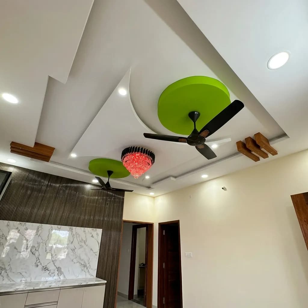 False Ceiling & Finishes project completed by Home Admire